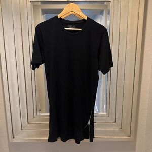 Zara size small shirt with zippers on sides
